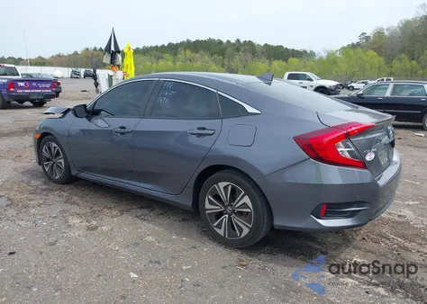 2018 Honda Civic Ex-T from USA, damaged, VIN 19XFC1F39JE002296